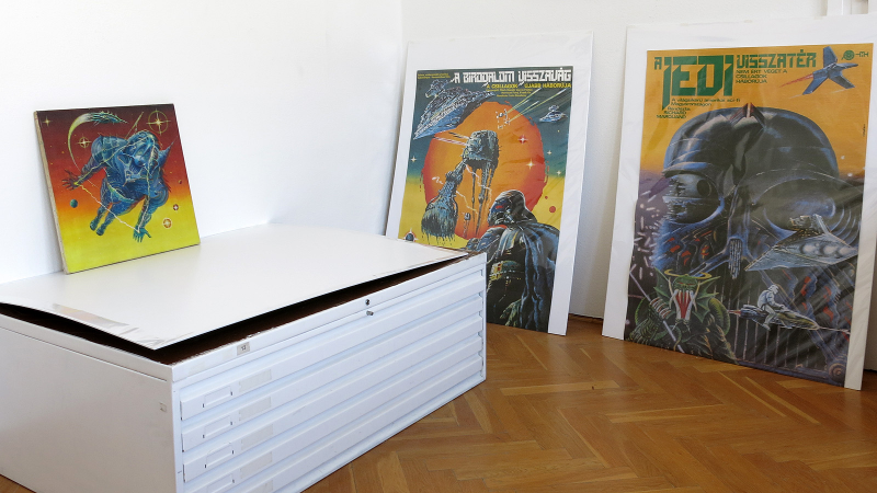 Illustration for article titled Árverésre megy a magyar Star Wars-relikviák Szent Grálja